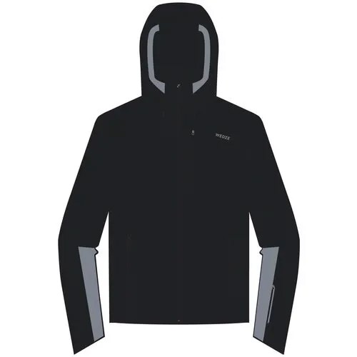 Куртка лыжная для трассового катания мужская черная 500 WEDZE Х Decathlon Черный/Каменный Серый XL