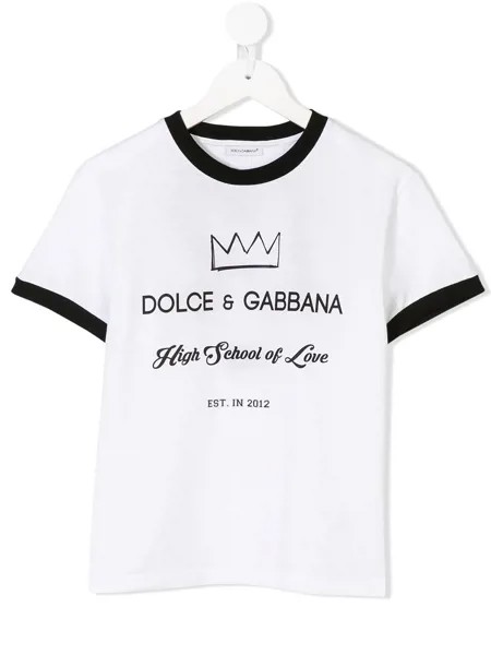 Dolce & Gabbana Kids printed T-shirt