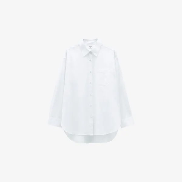 Рубашка оверсайз sammy из хлопка Filippa K, белый