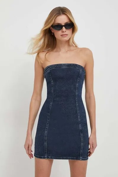 Джинсовое платье Calvin Klein Jeans, темно-синий