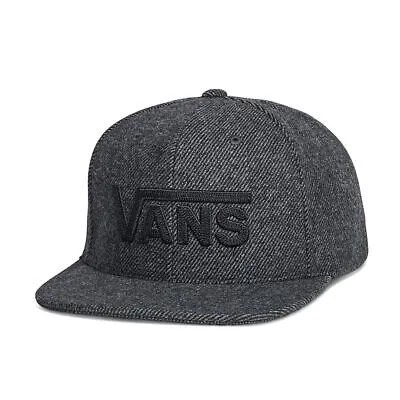 Vans Drop V II Snapback Hat (Asphalt) 6-панельная скейт-кепка