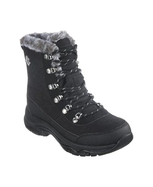 Женские походные ботинки свободного кроя Trego - Cold Blues от Finish Line Skechers, черный