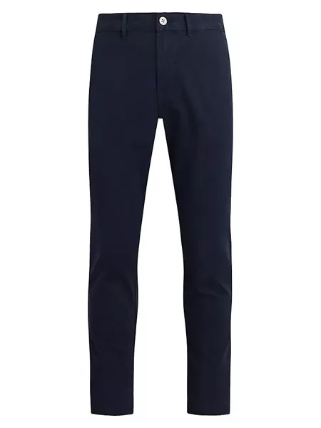 Классические узкие брюки чинос прямого кроя Hudson Jeans, цвет blazer