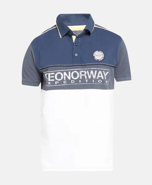 Рубашка поло Geographical Norway, темно-синий