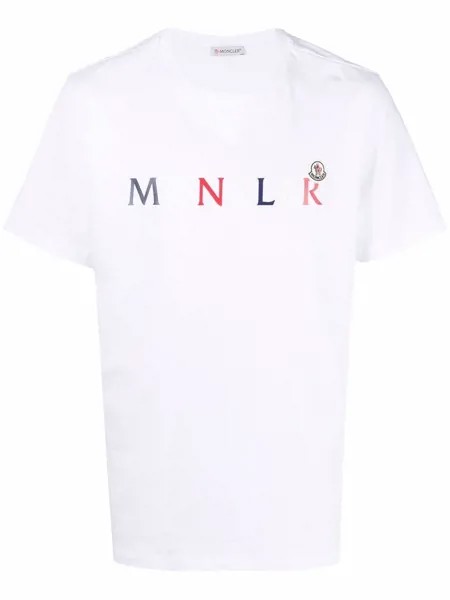 Moncler logo-print cotton T-shirt