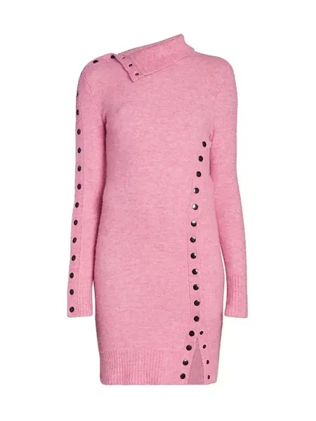 Мини-платье со свитером Marina Snap Isabel Marant, розовый