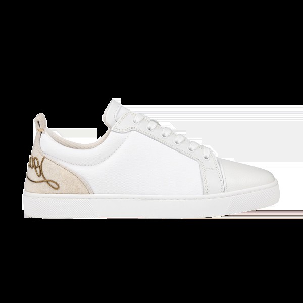 Кроссовки Christian Louboutin Fun Louis Junior, белый
