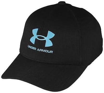Кепка Under Armour Boys Armor Vent — черный/ледниковый синий — новинка