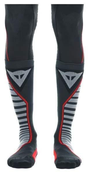 Термодлинные носки Dainese, черный/красный