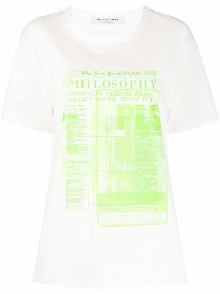 Philosophy Di Lorenzo Serafini футболка с принтом