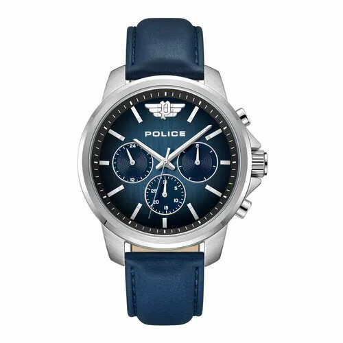 Наручные часы Police PEWJF0006301, серебряный, синий
