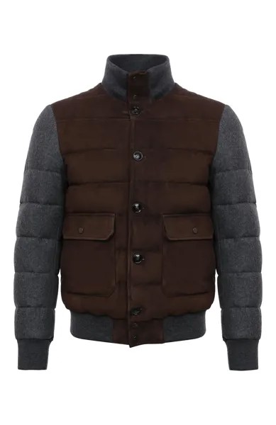 Комбинированный бомбер Kiton