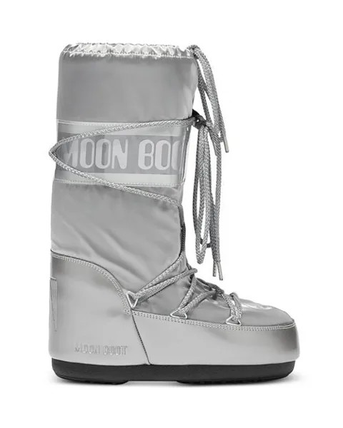 Женские ботинки Icon Glance для холодной погоды Moon Boot, цвет Silver