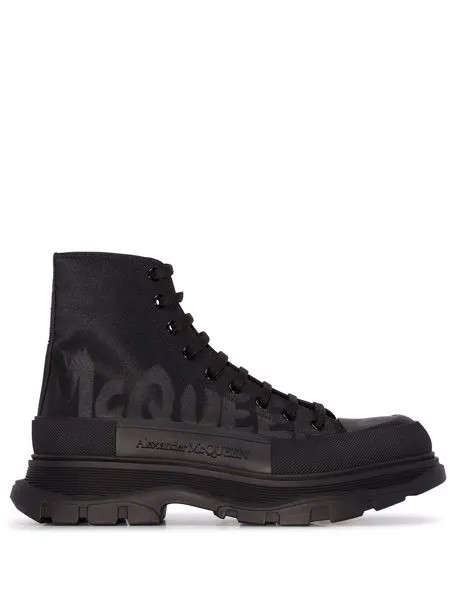 Alexander McQueen высокие кеды Tread Slick