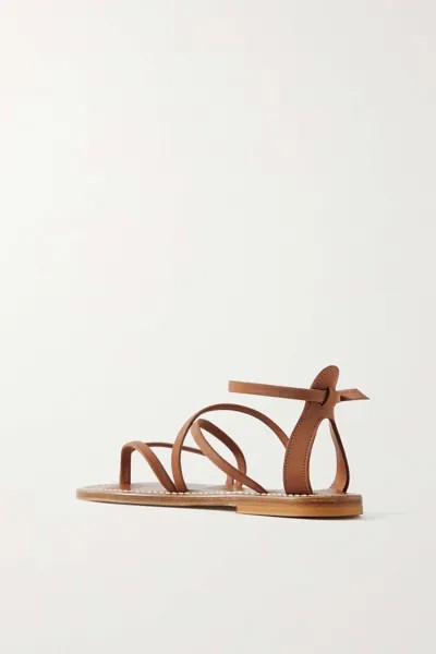 K JACQUES ST TROPEZ + Сандалии NET SUSTAIN Epicure из нубука, коричневый
