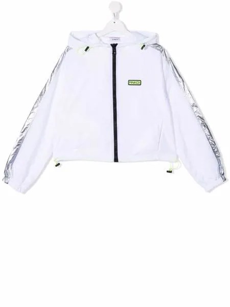 Pinko Kids спортивная куртка с капюшоном