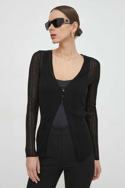Кардиган и топ Pinko, черный