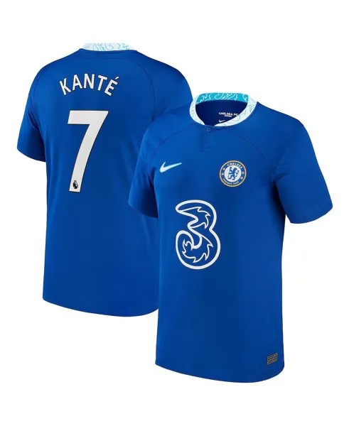 Мужская домашняя майка Н'Голо Канте синяя Челси 2022/23 Replica Nike