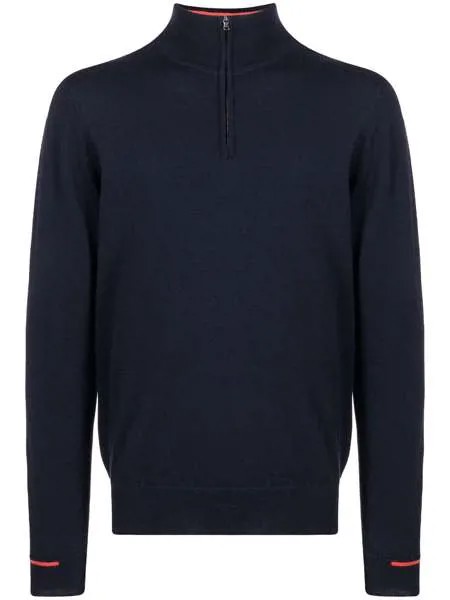 Pringle of Scotland half-zip knit jumper