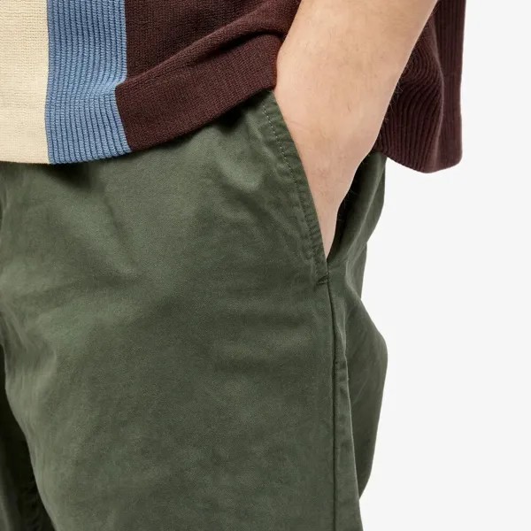 Save Khaki Уютные брюки из твила, зеленый