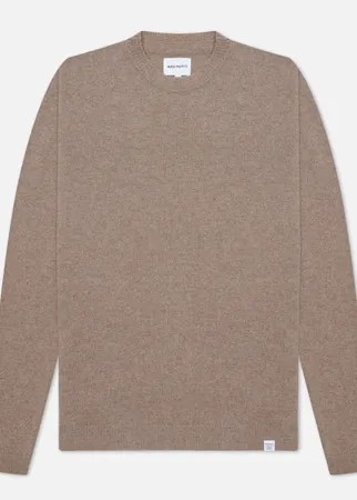 Мужской свитер Norse Projects Sigfred Lambswool, цвет бежевый, размер XXL