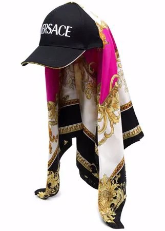 Versace кепка с платком и принтом Medusa Renaissance
