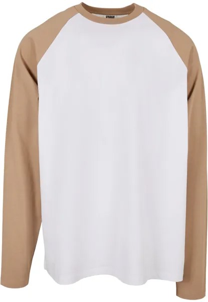 Лонгслив Urban Classics s, цвет white/unionbeige