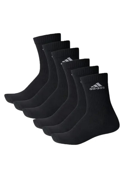 Спортивные носки 6 PACK UNISEX adidas Performance, цвет black