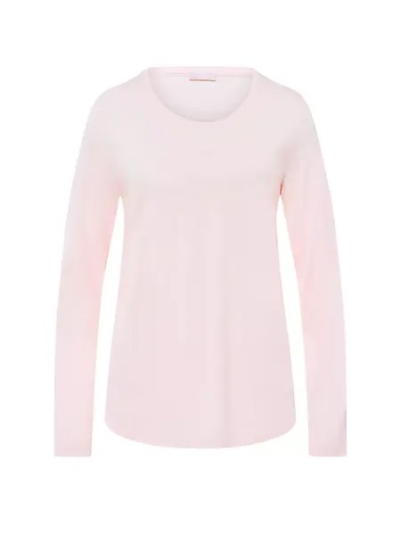 Рубашка с длинными рукавами для сна и отдыха Hanro, цвет pink mauve