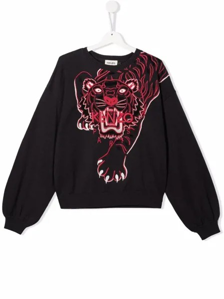 Kenzo Kids толстовка с принтом