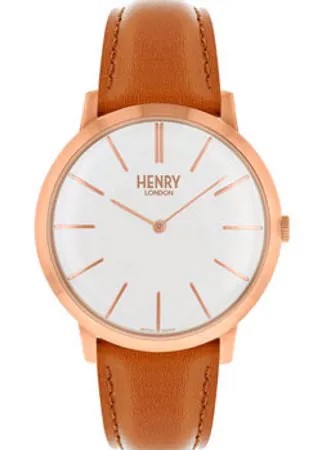 Fashion наручные  мужские часы Henry London HL40-S-0240. Коллекция Iconic