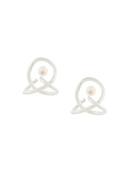 E.M. orb earrings