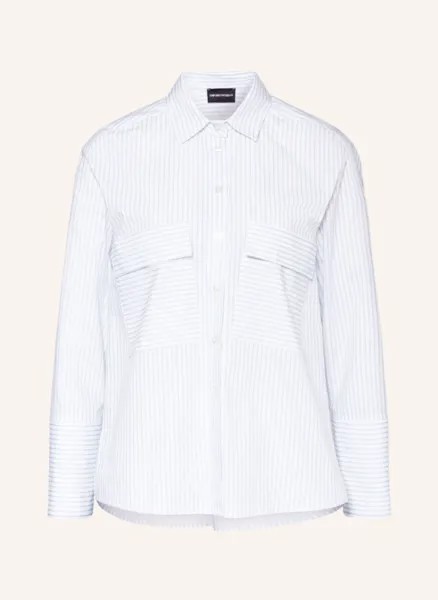 Рубашка-блузка Emporio Armani, белый