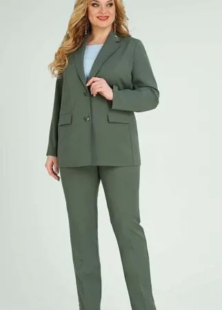 Костюм Орхидея люкс-1067 В цвете: Зеленый; Размеры: 58,60