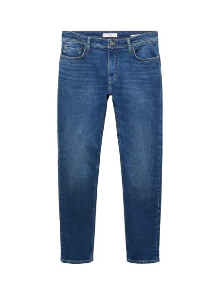 Повседневные джинсы Mango Man JANL, синий джинсовый