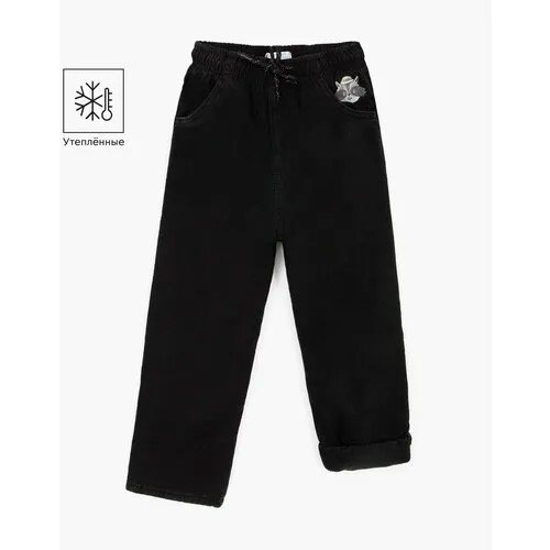 Джинсы  Gloria Jeans, размер 2-3г/98, черный