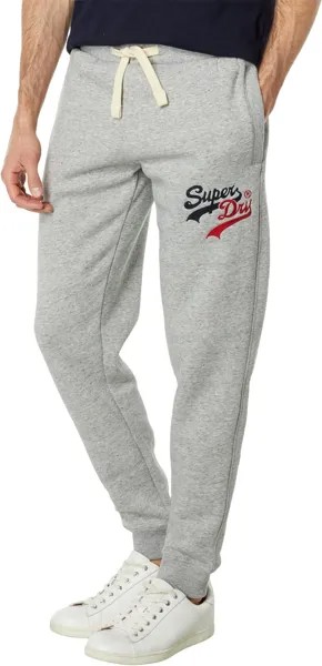 Винтажные джоггеры VL Interest Superdry, цвет Athletic Grey Marl