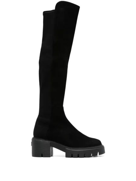 Stuart Weitzman сапоги Soho 70, черный
