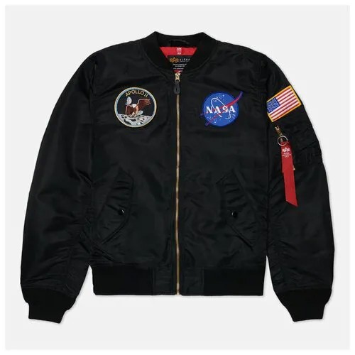 Мужская куртка бомбер Alpha Industries L-2B Apollo чёрный, Размер M