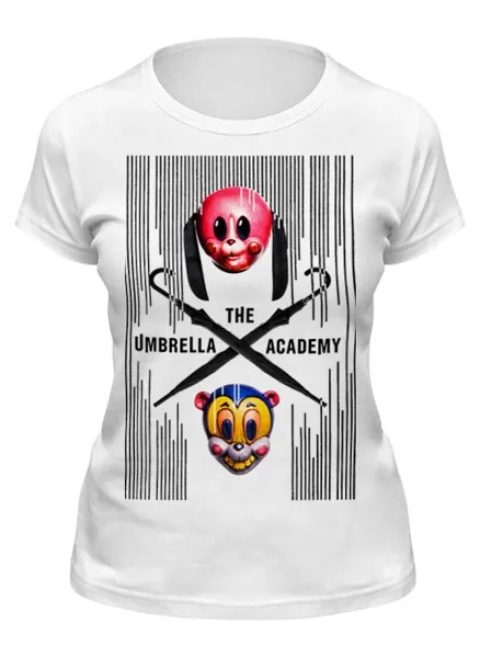 Футболка женская Printio The umbrella academy белая 2XL