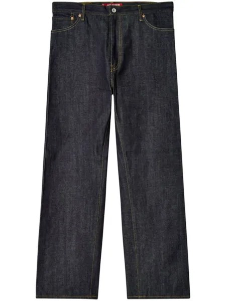 Джинсы прямого кроя из коллаборации с Levi's Junya Watanabe MAN, синий