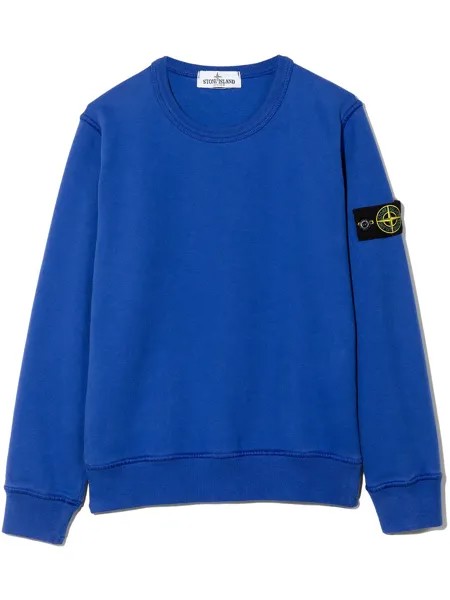 Stone Island Junior толстовка с нашивкой Compass