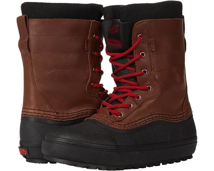 Ботинки Vans Standard MTE Snow Boot, цвет Brown/Red