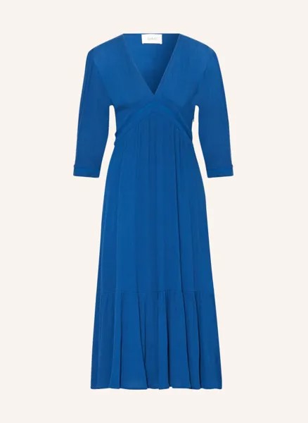 Платье ba&sh SATURNE mit 3/4-Arm, синий