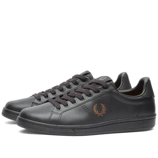 Кожаные кроссовки Fred Perry B721, черный