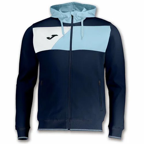 Толстовка joma для мальчиков, карманы, капюшон, размер 4XS/8лет, мультиколор