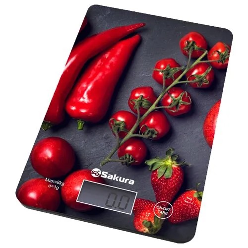 Кухонные весы Sakura SA-6077 BS/DS/WS перец