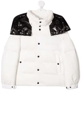 Moncler Enfant пуховик в двух тонах