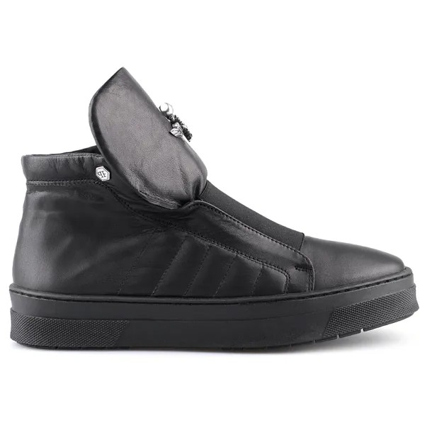 Женские кроссовки черные Tendenz
