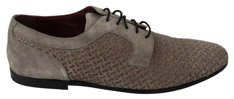 DOLCE - GABBANA Обувь Коричневое кожаное замшевое дерби Formal s. EU44 / US11 Рекомендуемая розничная цена 1900 долларов США